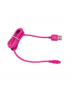 connect IT Colour Line Key Cable Micro USB 0.2m Pink 