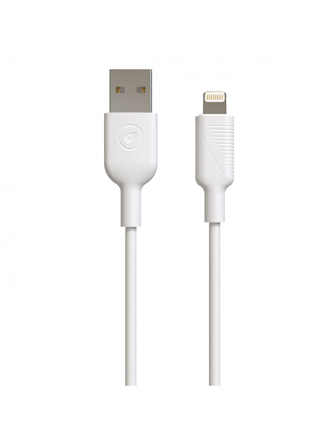 CARGADOR ADAPTADOR 2X USB + CABLE LIGHTNING 12W 5V DEVIA - Blanco — Cover  company