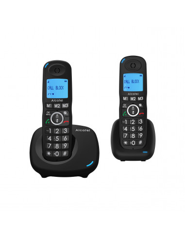 Telefono Inalámbrico ALCATEL E190 Voice - Negro - Trio - ATLP1412116