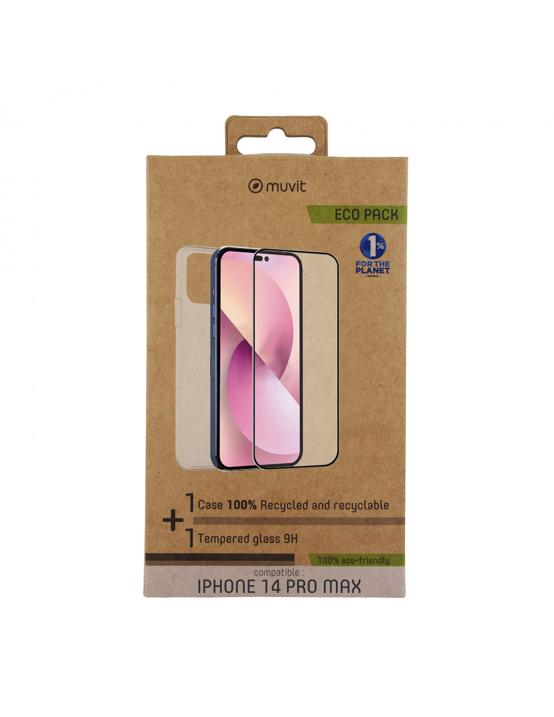 Muvit For Change Protector Pantalla Compatible Con Apple Iphone 13 Pro Max  Vidrio Templado Plano con Ofertas en Carrefour