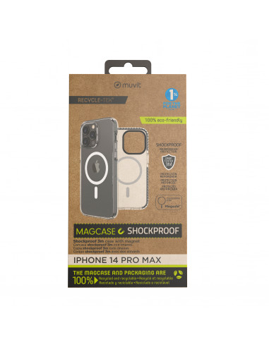 Funda iPhone 13 mini Transparente Muvit