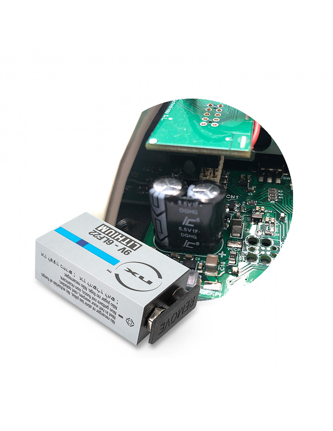 Cerradura inteligente con batería TEDEE-PRO (blanco) - STI Card