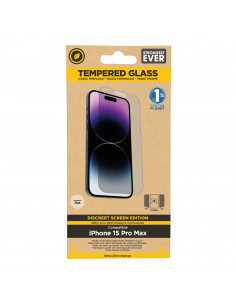 Protector pantalla  muvit MCTPG0105, Para Apple iPhone 13 Pro Max, Vidrio  templado, Transparente