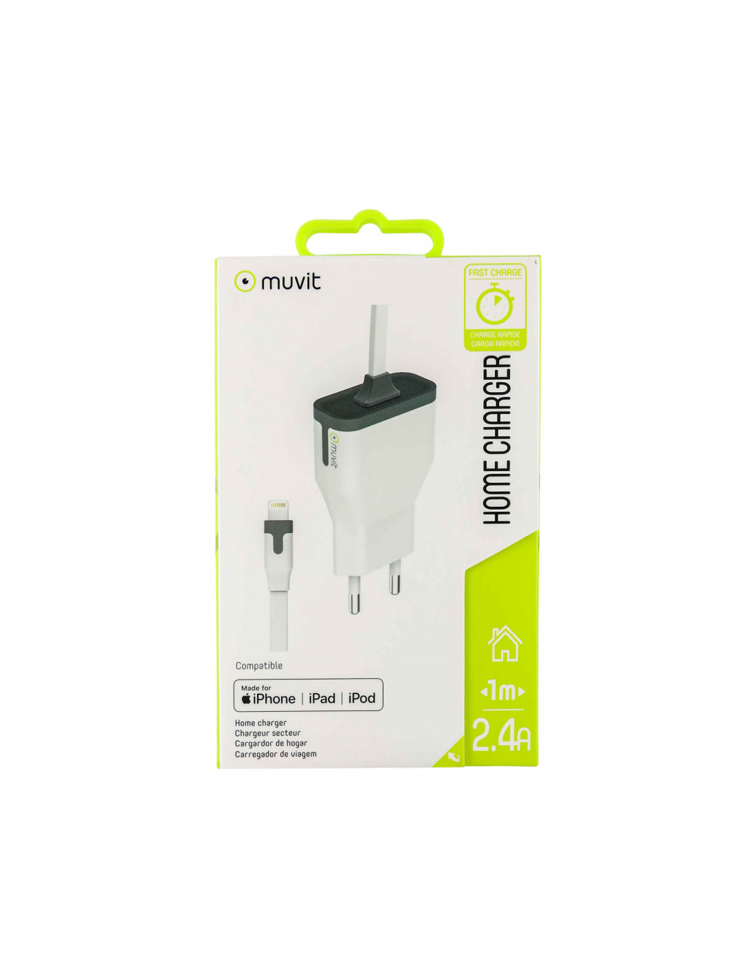 Muvit Energy Pack Cargador para Coche USB-C + Soporte Smartphone