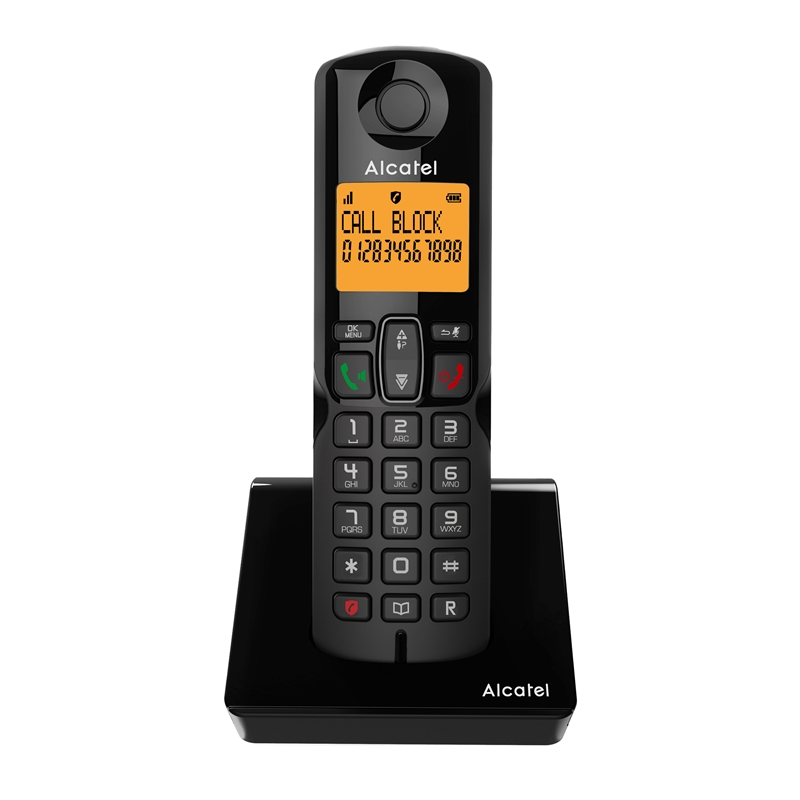 Alcatel teléfono S280 negro