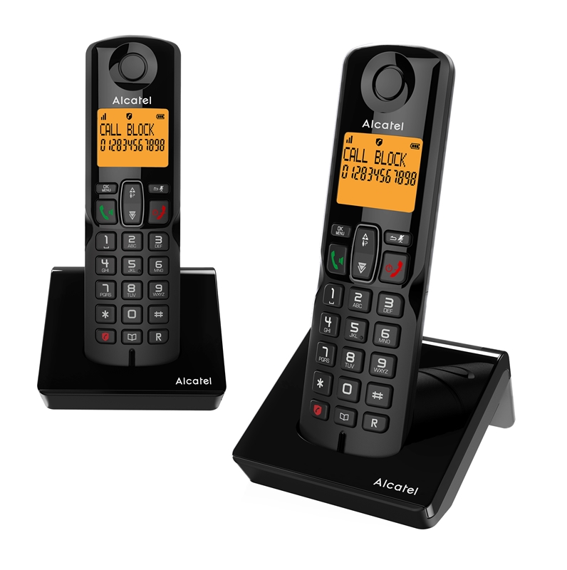 Alcatel teléfono S280 duo negro