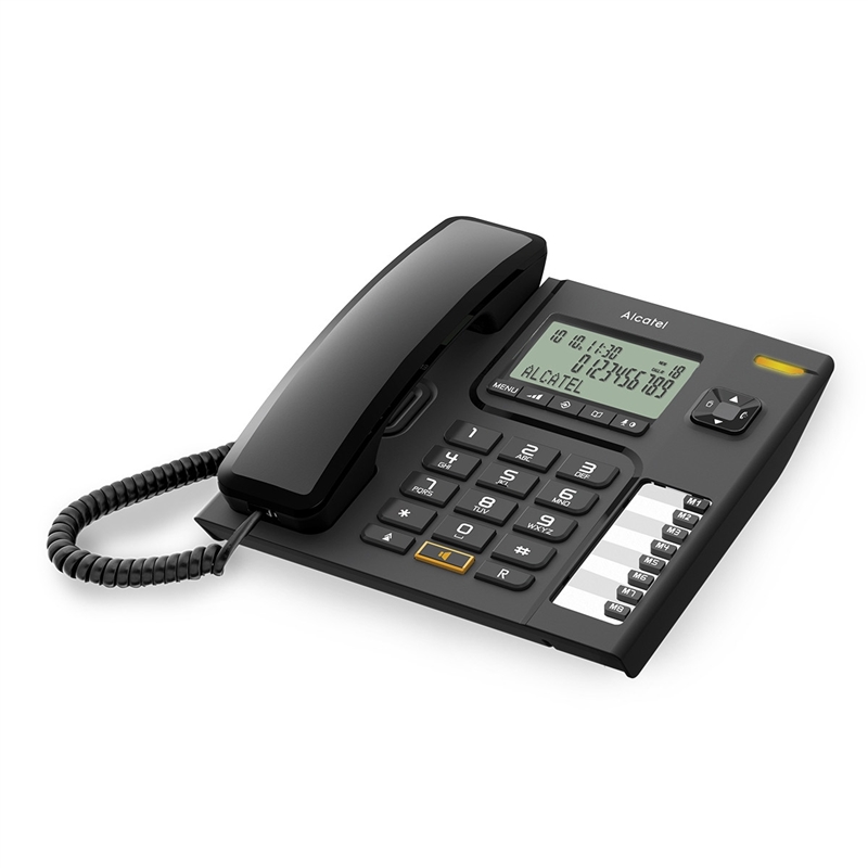 Alcatel teléfono CORDED T76 negro
