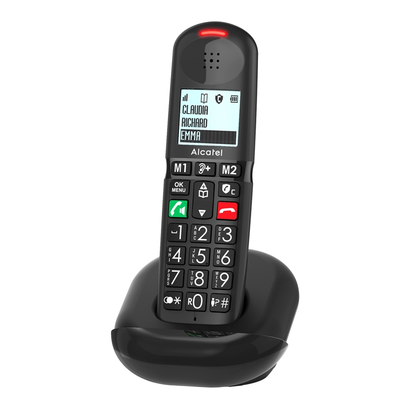 Alcatel teléfono XL685 negro
