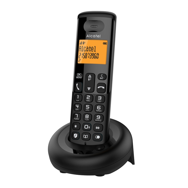 Alcatel teléfono inalámbrico DECT con base de carga E160