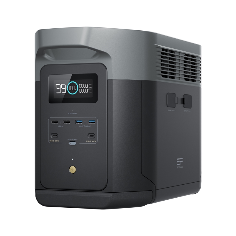Ecoflow Estación Energía 2048Wh/ 2400W Delta 2 Max