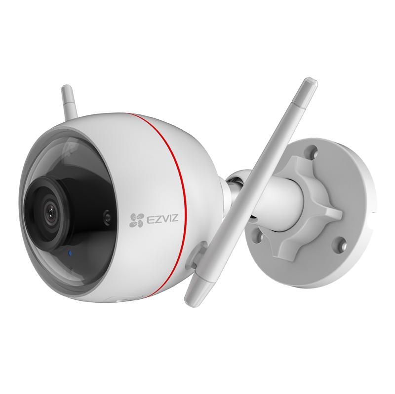 Ezviz cámara de vigilancia C3W Pro 2MP, exterior, visión nocturna color, wi-fi, blanco