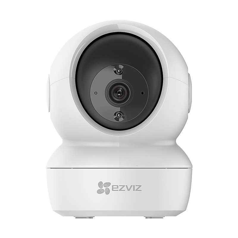 Ezviz cámara de vigilancia C6N 360º, interior, Wi-Fi, 2K+, 4MP, visión nocturna, blanco