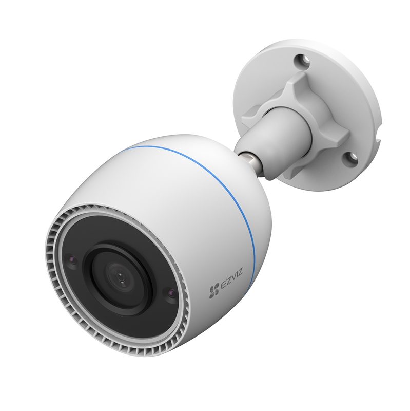 Ezviz cámara de vigilancia H3C, exterior, 3MP, 2K, visión nocturna, wi-fi, blanco