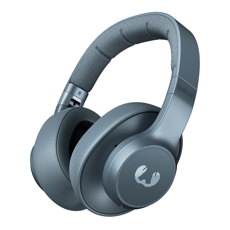 Fresh'N Rebel Clam 2 ANC Wireless cascos Bluetooth plegablescon cancelación activa de ruido dive blue