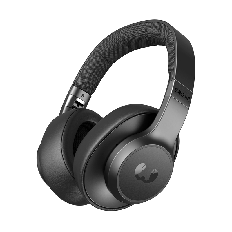 Fresh'N Rebel Clam 2 ANC Wireless cascos Bluetooth plegablescon cancelación activa de ruido storm grey