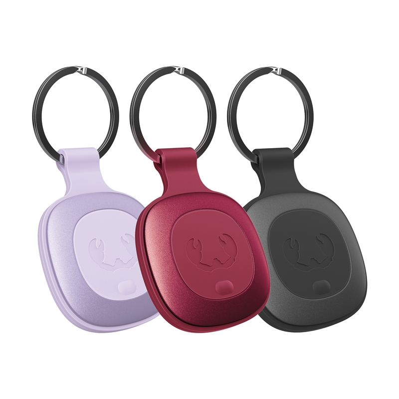 Fresh and Rebel pack 3 smart finder rastreador inalámbrico dreamy lilac & berry red & storm grey