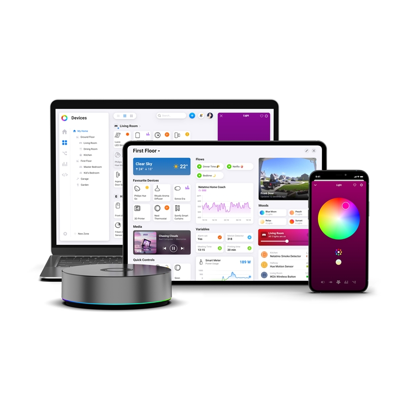 Homey Pro hub universal negro