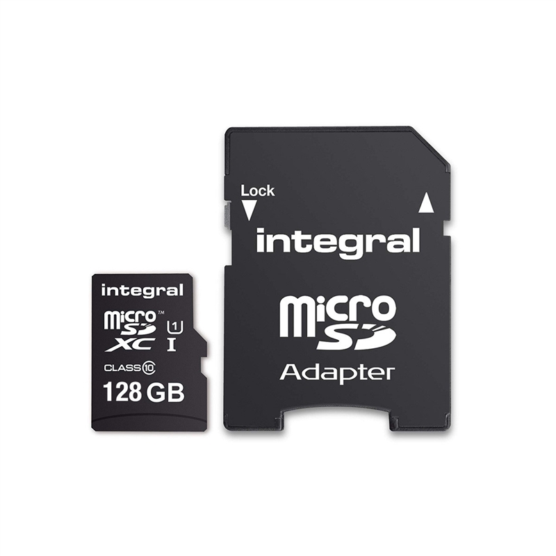 Integral Memory tarjeta memoria microSD XC 128GB clase 10
