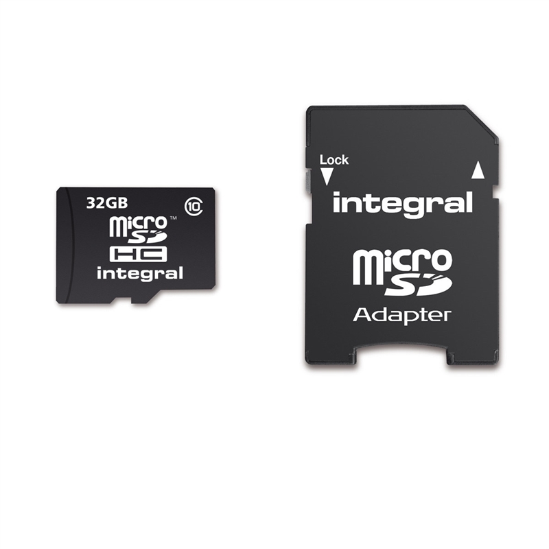 Integral Memory tarjeta memoria microSD HC 32GB clase 10