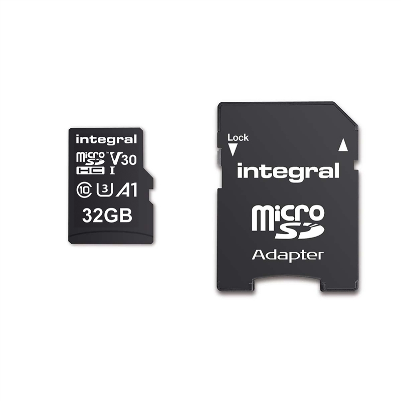 Integral Memory tarjeta memoria microSD HC/XC 32Gb clase 10 (V30)
