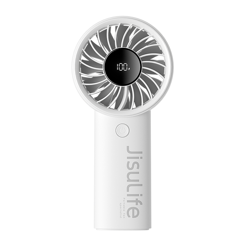 Jisulife ventilador portátil de mano Life 4 3600 mAh gris claro