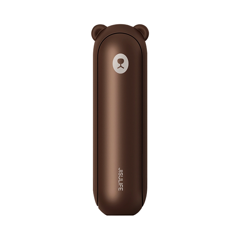 Jisulife ventilador portátil  de mano Life 8 Plus 4500 mAh marrón