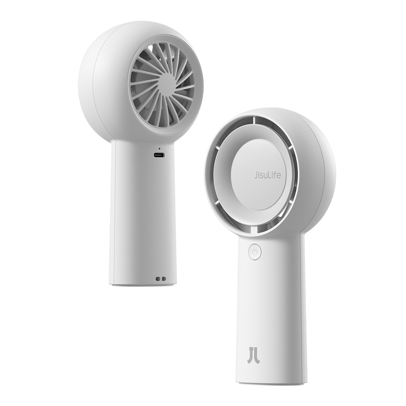 Jisulife ventilador portátil de mano Life 5 Plus 4000 mAh blanco