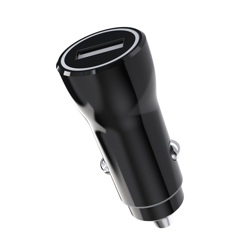 muvit for change cargador coche USB 2.4A 12W negro