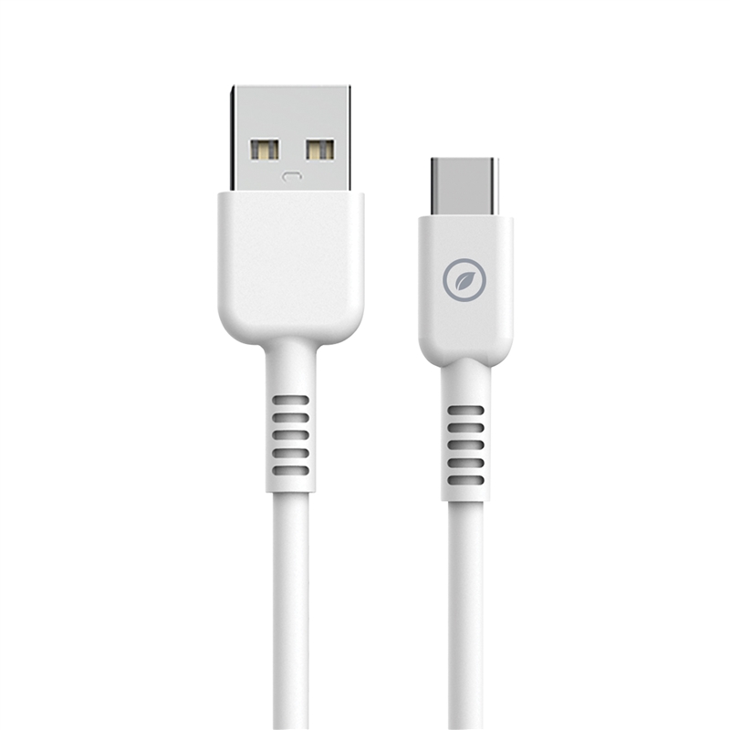 muvit for change cable USB a Tipo C 3A/27W 1.2m blanco