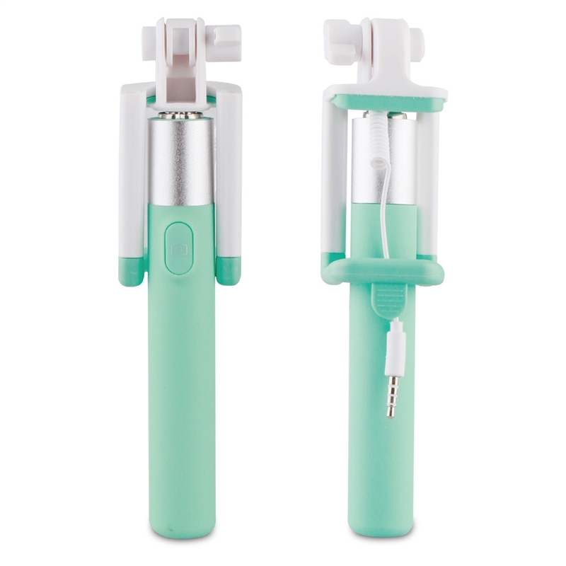 muvit Life palo selfie jack 3,5 mm. hasta 6" verde