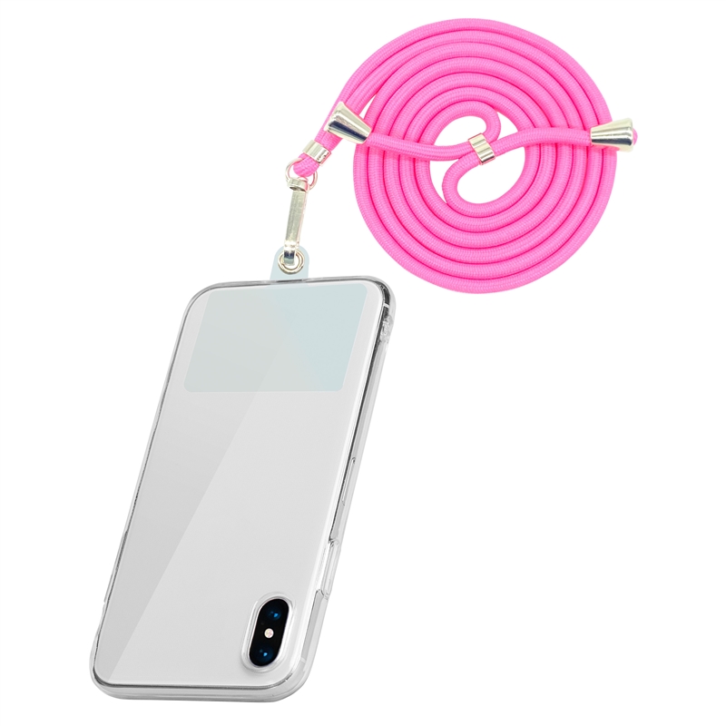 myway colgante universal para fundas cordón rosa