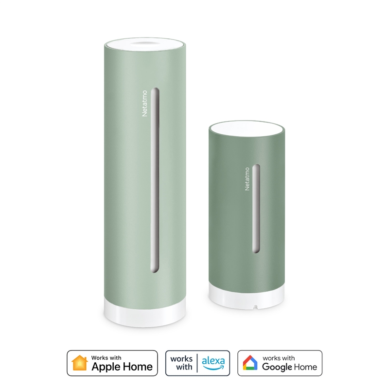 Netatmo estación meteorológica original verde menta