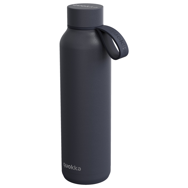 Quokka Botella Termo Acero Inoxidable Solid con Colgador Slate 630 ML
