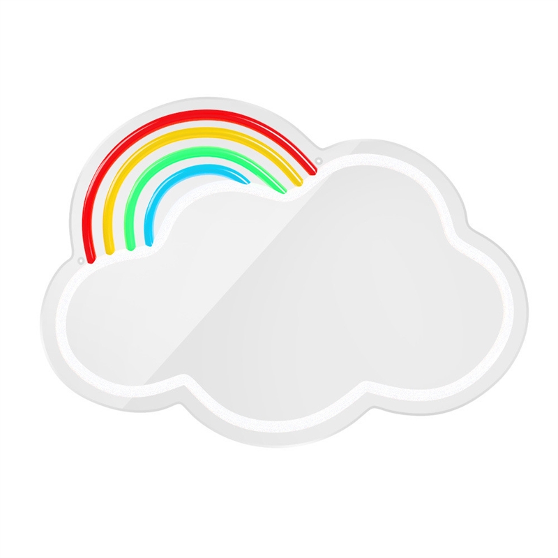 Forever Neon Mirror LED Cloud multicolor FMNE05