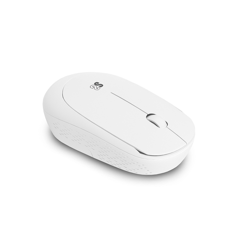 Subblim Business Plus ratón silencioso inalámbrico 2,4G 1200DPI blanco