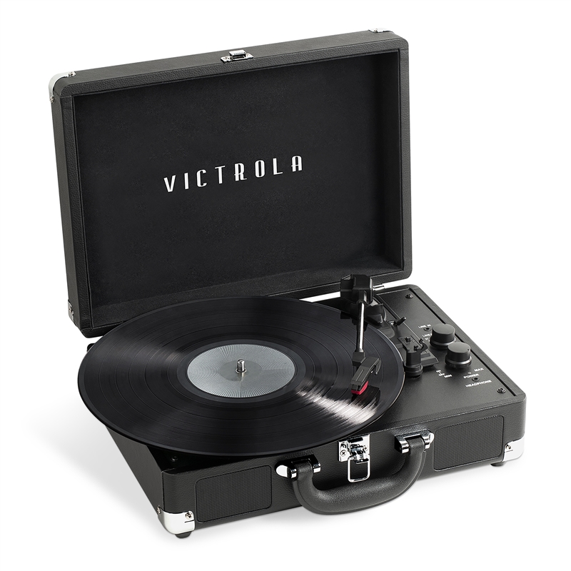 Victrola Tocadicos maleta Journey + Negro